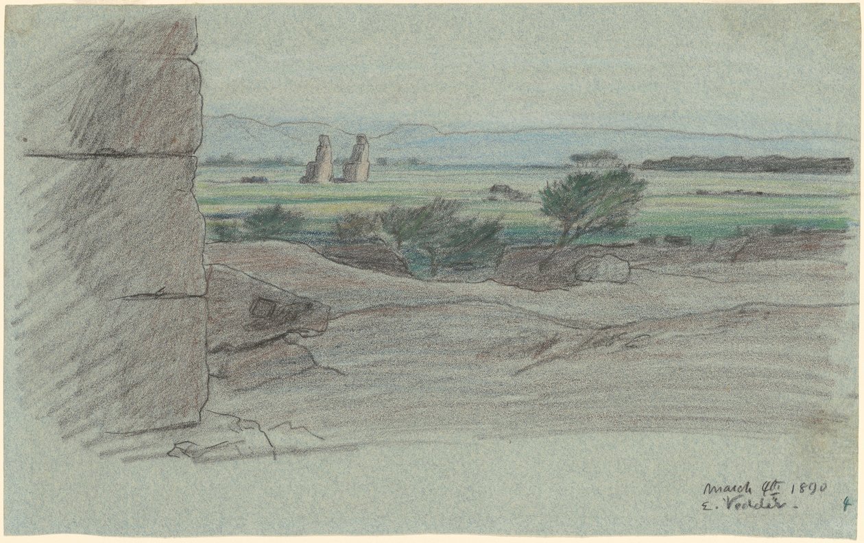 Voyage sur le Nil, n° 15 - Elihu Vedder
