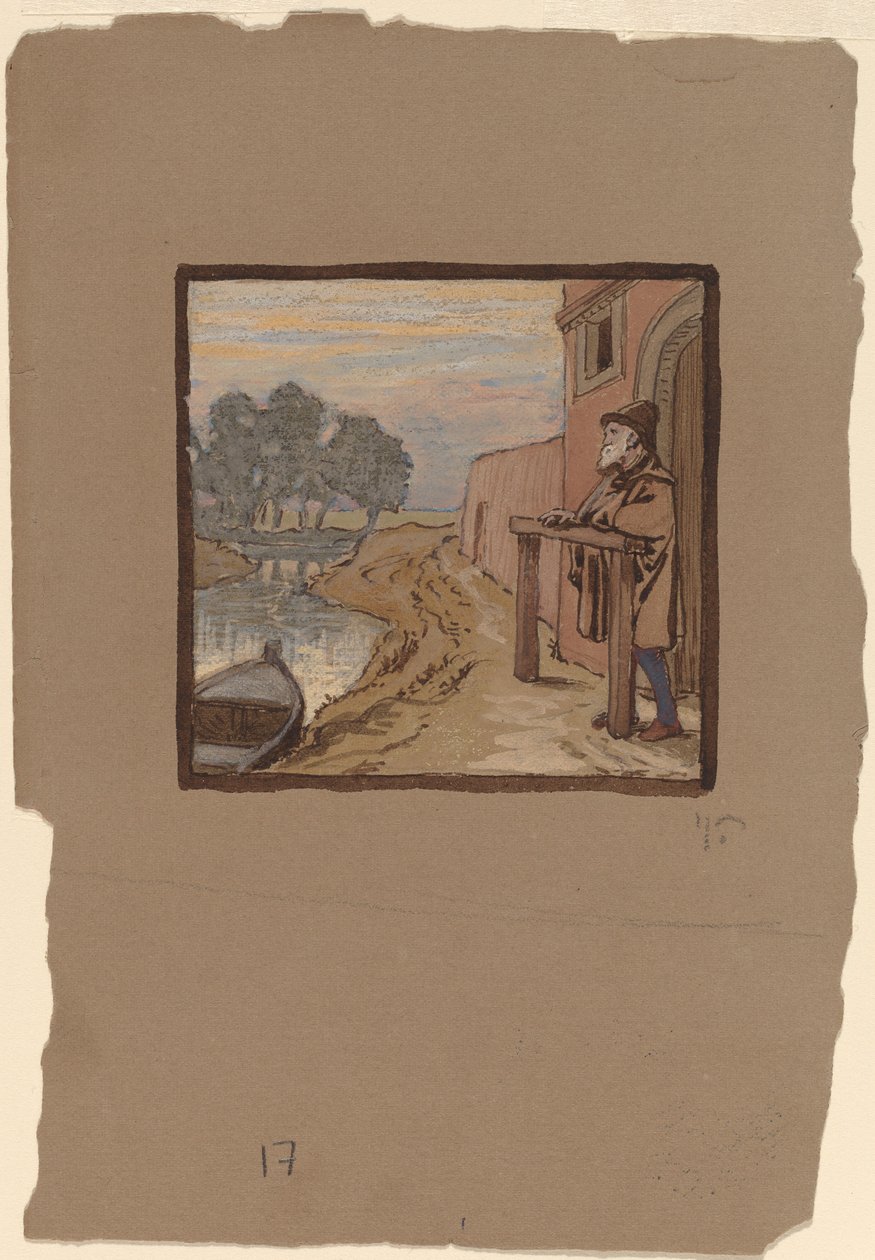 Vieil homme près d