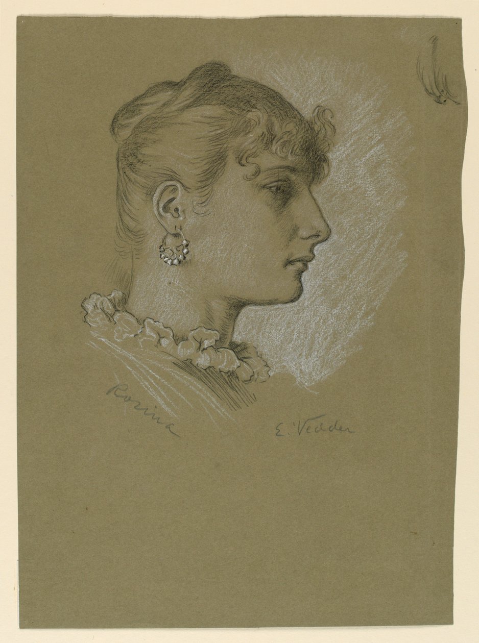 Rosina - Elihu Vedder