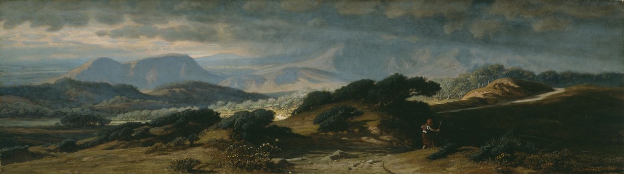 Tempête en Ombrie - Elihu Vedder
