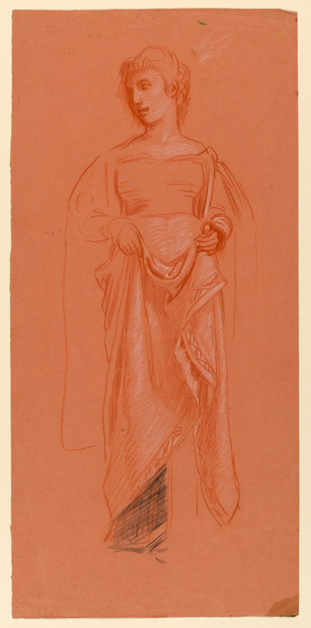 Étude pour "Procession de mariage" - Elihu Vedder