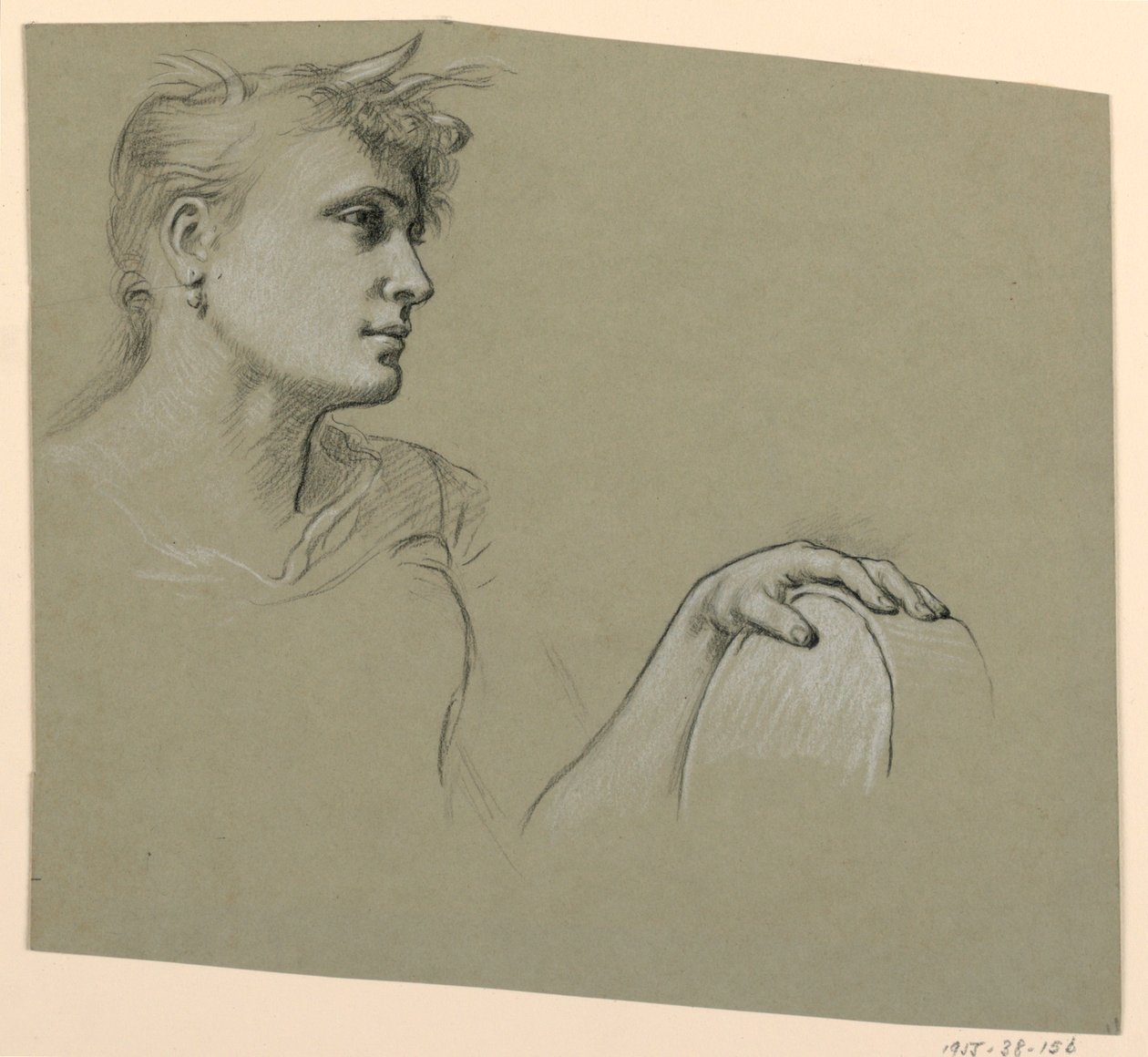 Étude de figure - Elihu Vedder