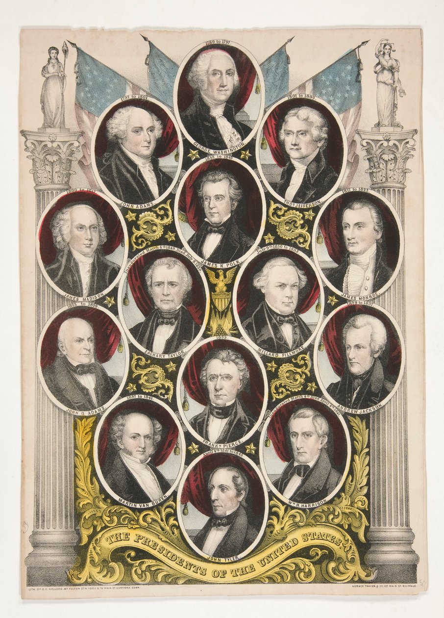Les Présidents des États-Unis - Elijah C. Kellogg