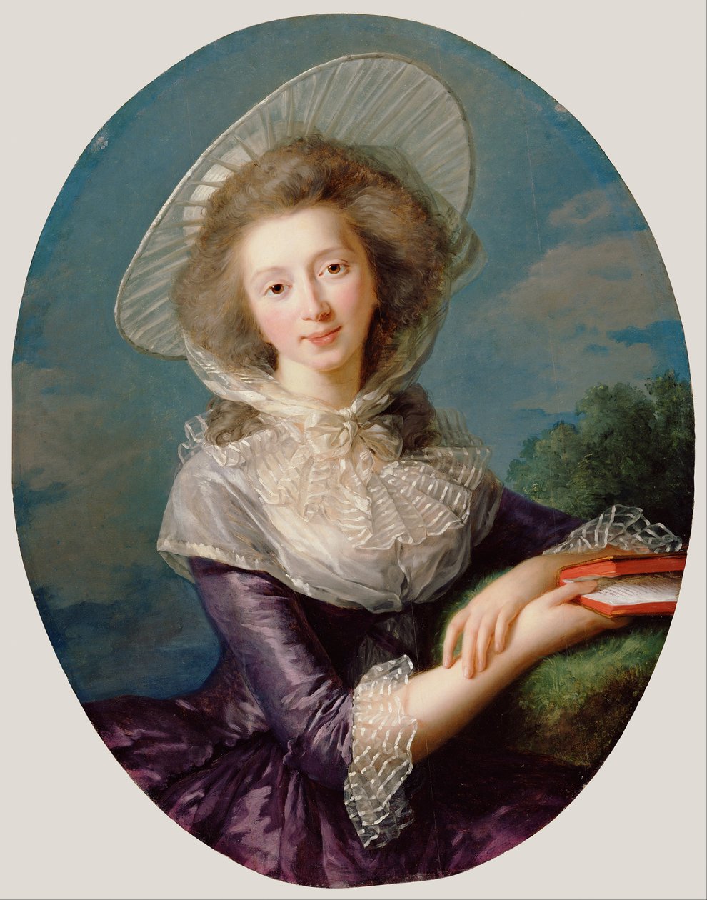 La Vicomtesse de Vaudreuil - Elisabeth Louise Vigee Lebrun