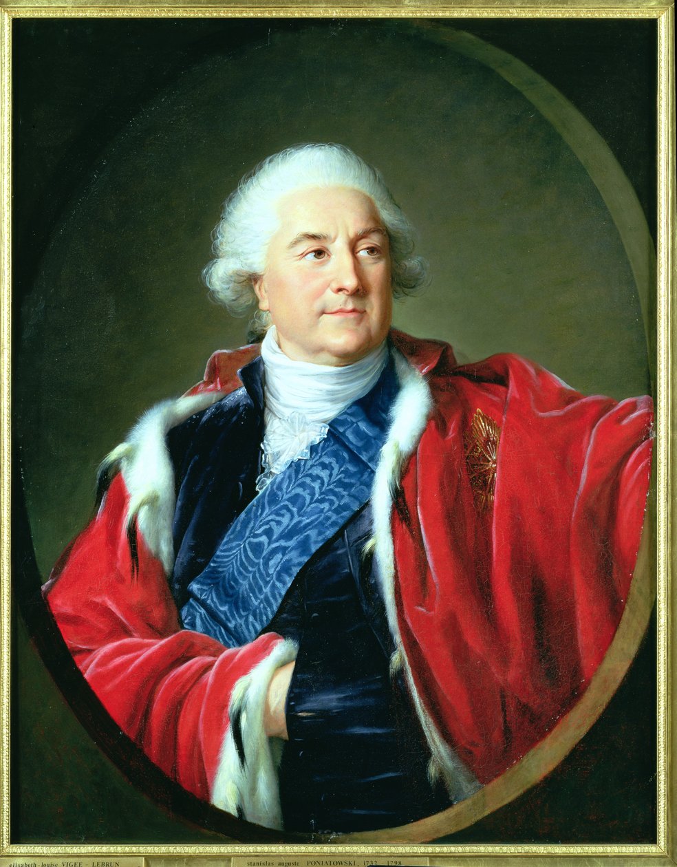 Portrait de Stanislas II Auguste (1732-98), 1797 - Elisabeth Louise Vigee Lebrun