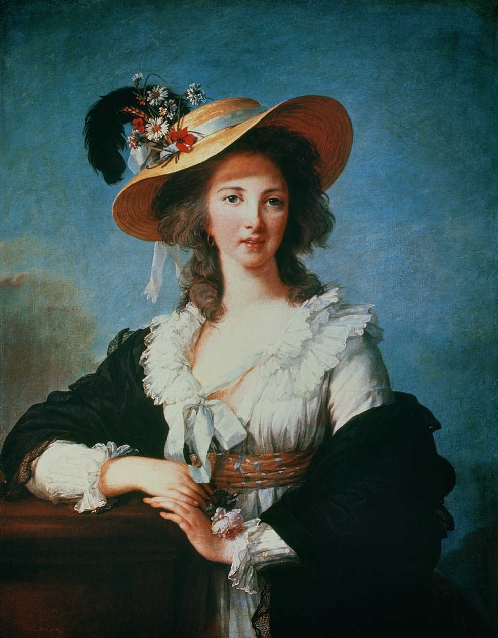 Portrait de la Duchesse de Polignac (c.1749-93) - Elisabeth Louise Vigee Lebrun