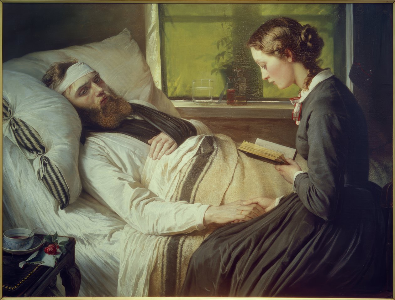 E.Jerichau-Baumann, Le soldat blessé - Elisabeth Jerichau Baumann