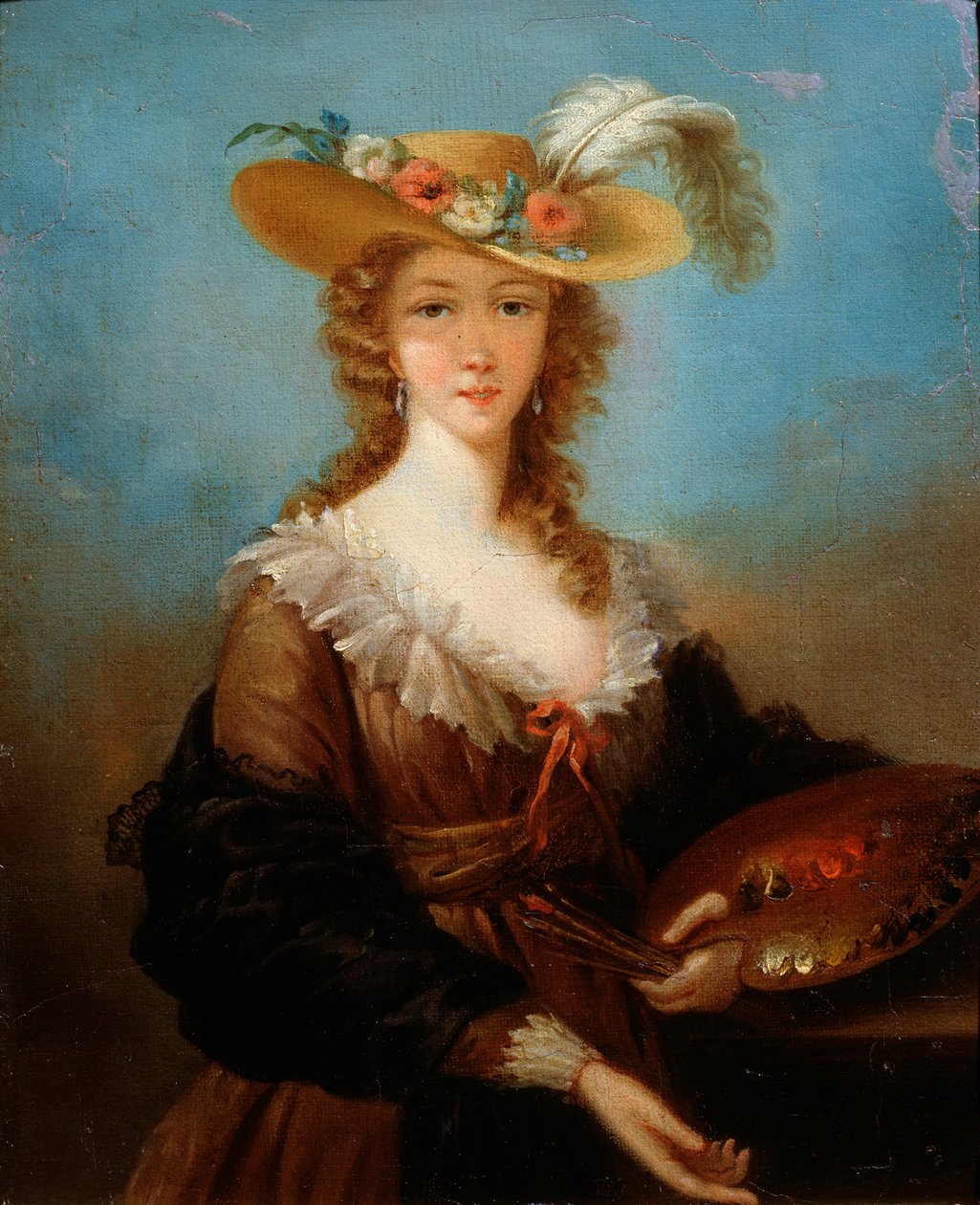 Autoportrait, 1782 - Elisabeth Louise Vigee Lebrun