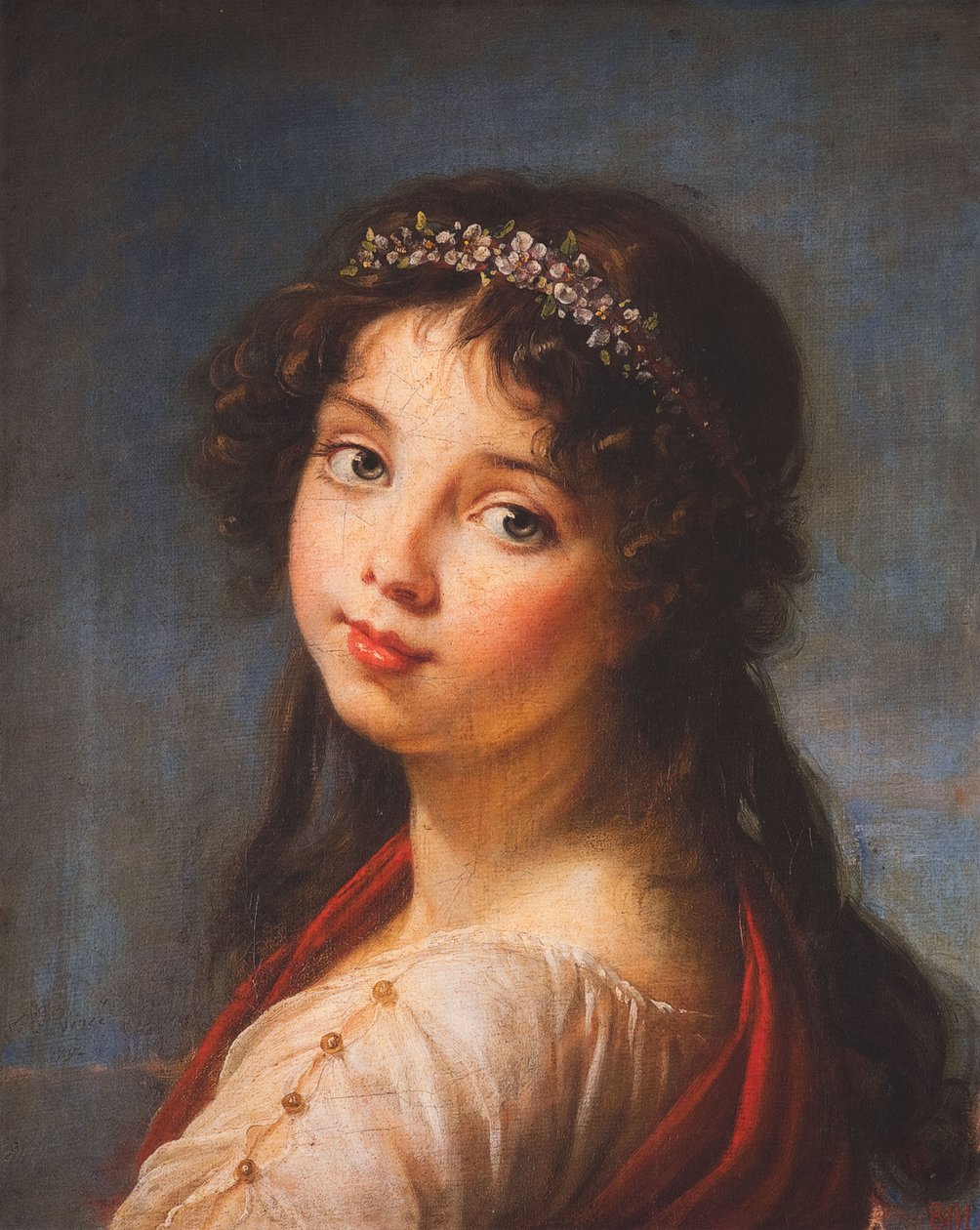 Julie Lebrun. Tableau d