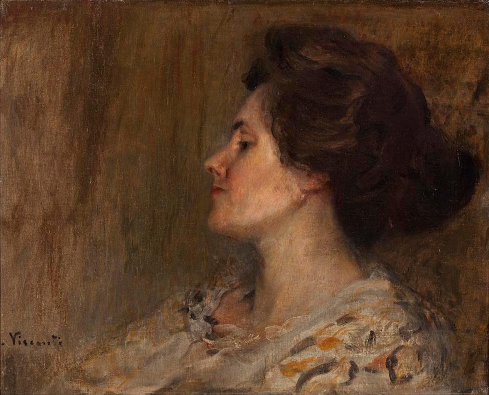 Ma femme, Louise - Eliseu Visconti