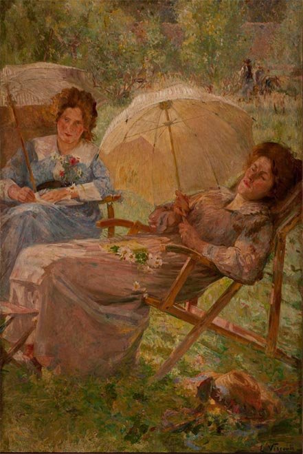 Bain de soleil - Eliseu Visconti