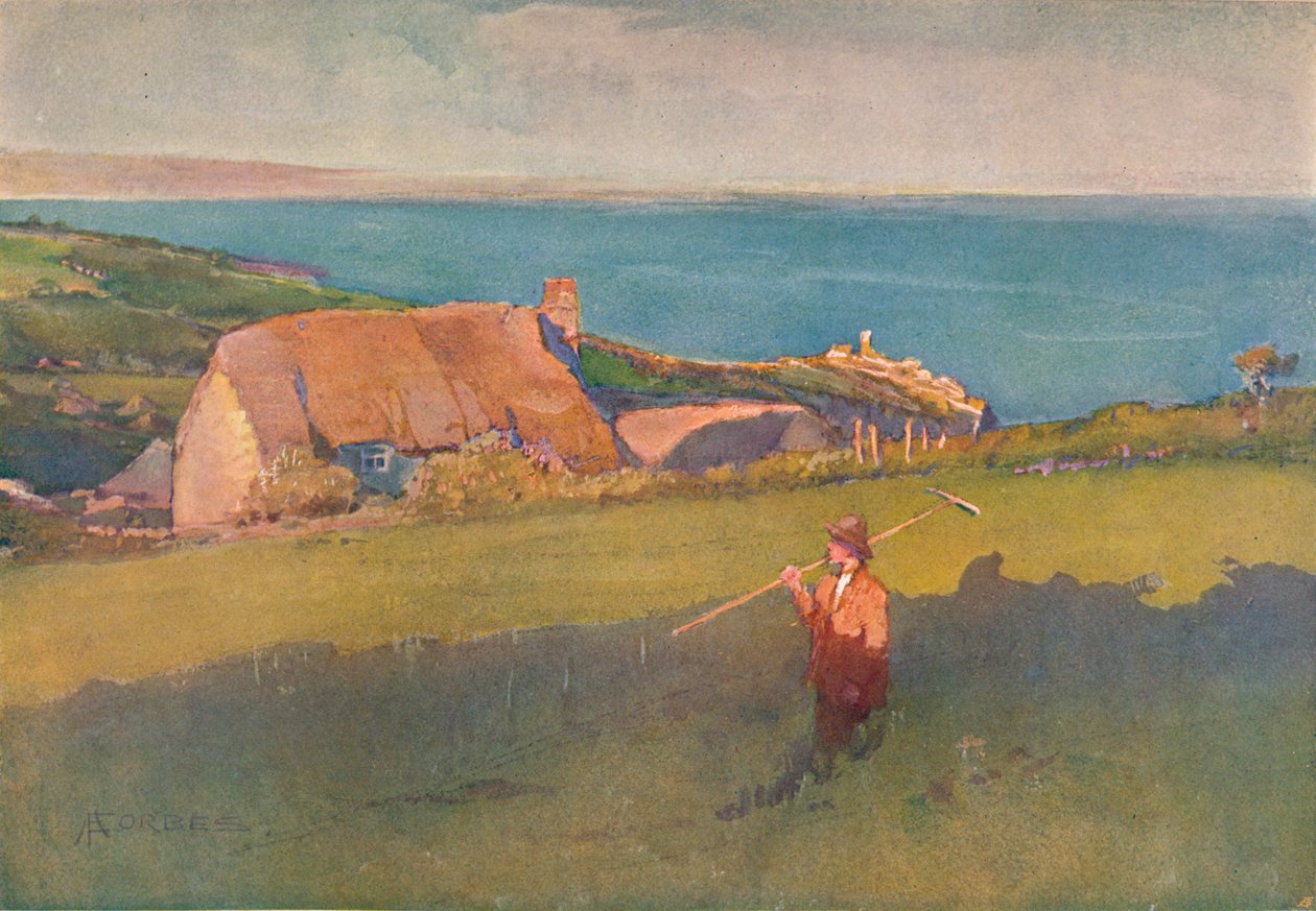 À travers Mounts Bay, c1880 - Elizabeth Adela Forbes