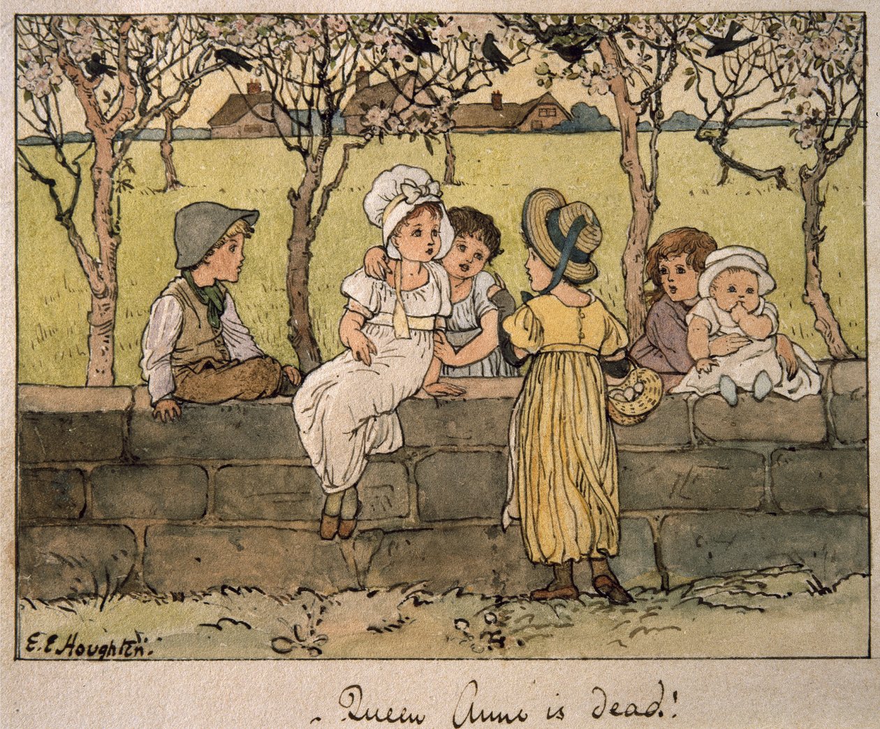 La reine Anne est morte - Elizabeth Ellen Houghton