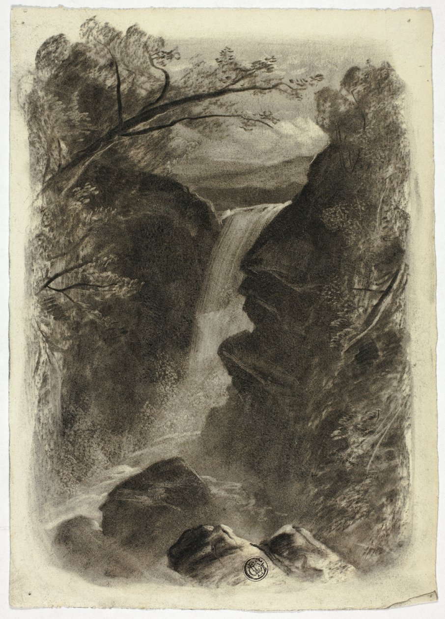 Cascade de montagne - Elizabeth Murray