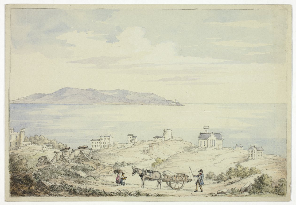 Vue de Dalkey depuis la Route - Elizabeth Murray
