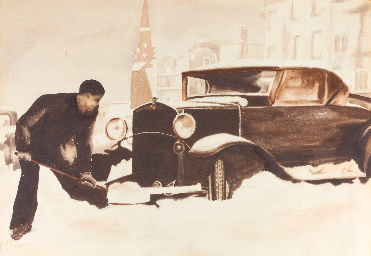 Déblayage de voiture - Elizabeth R. Dewey