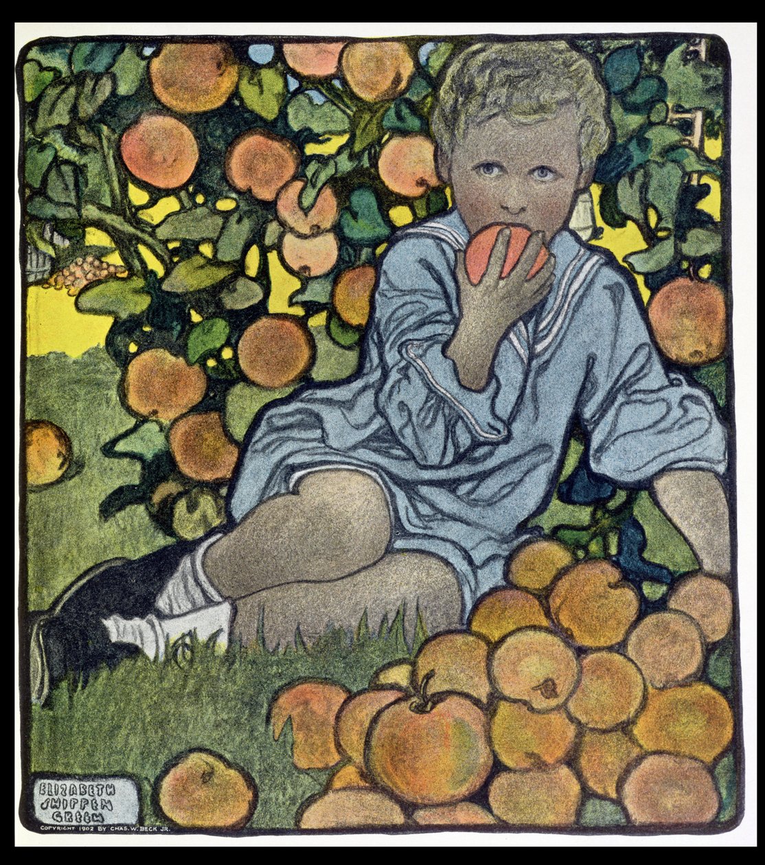 Le verger - Elizabeth Shippen Green