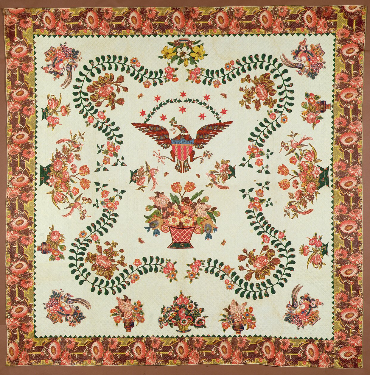 Couverture, vers 1825 - Elizabeth Welsh