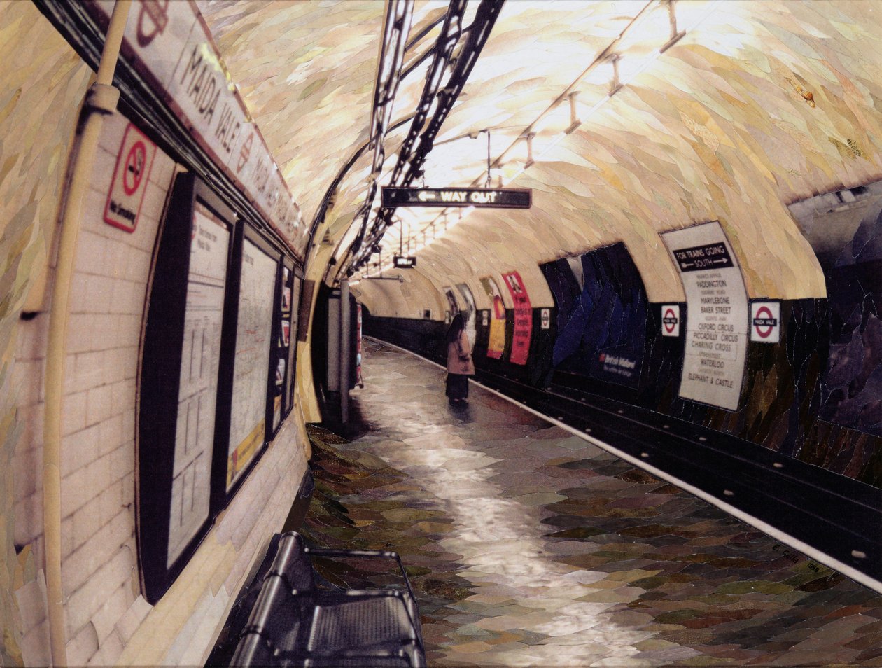 En attendant un train vers le sud, 1998 - Ellen Golla