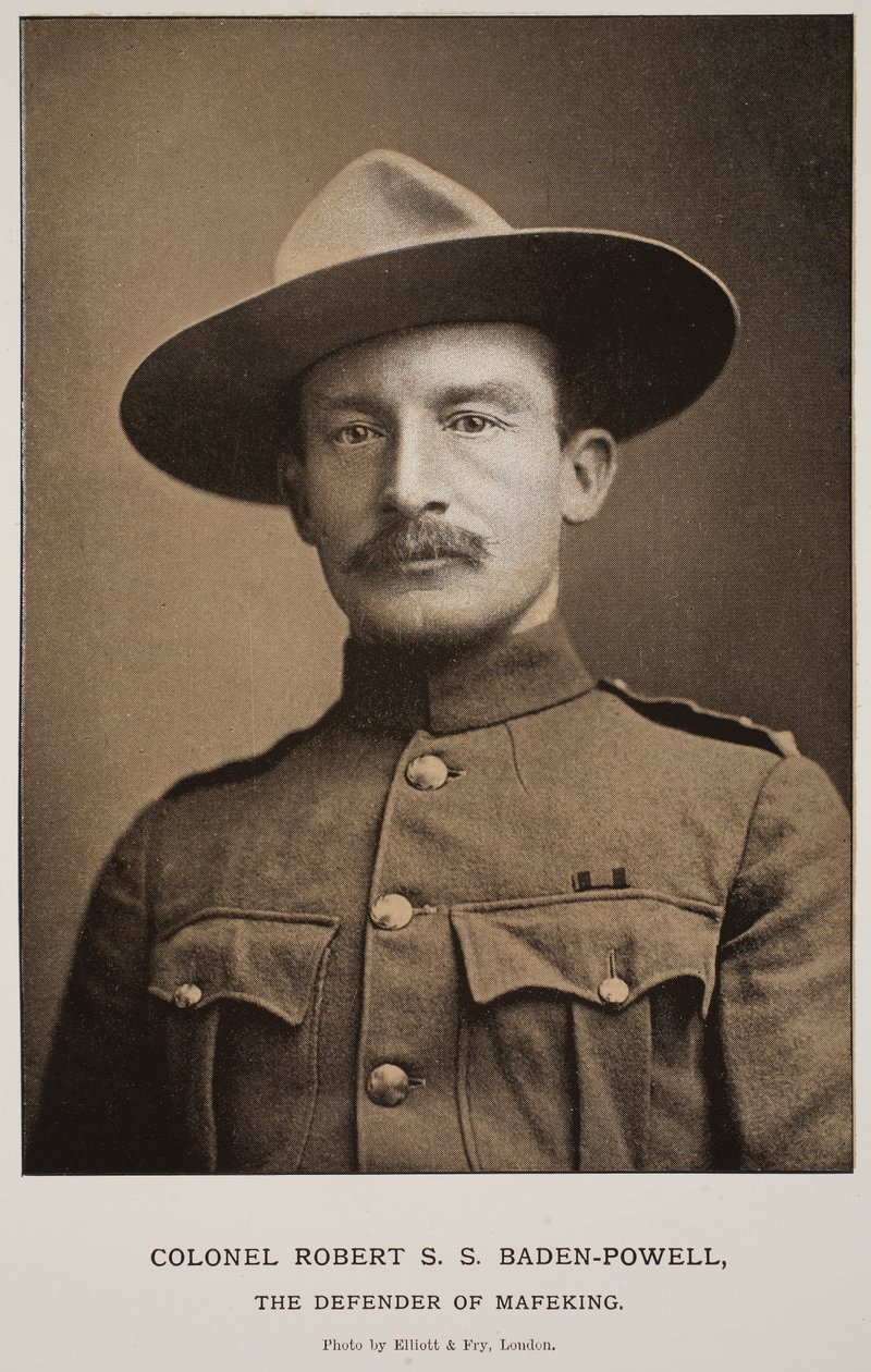 Colonel Robert S.S. Baden-Powell, le défenseur de Mafeking - Elliott und Fry Studio