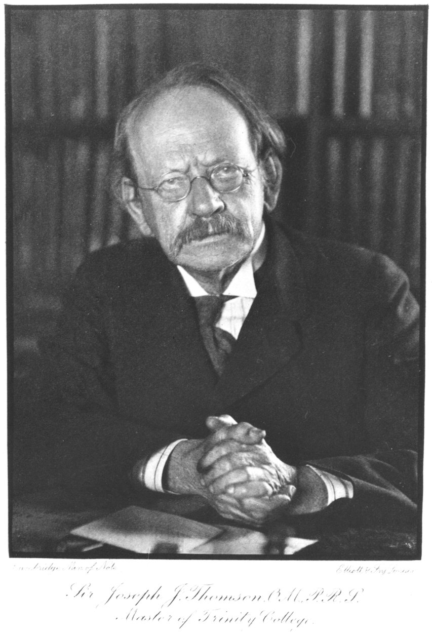 Portrait de Sir Joseph John Thomson (1856-1940), c.1920-30 - Elliott und Fry Studio