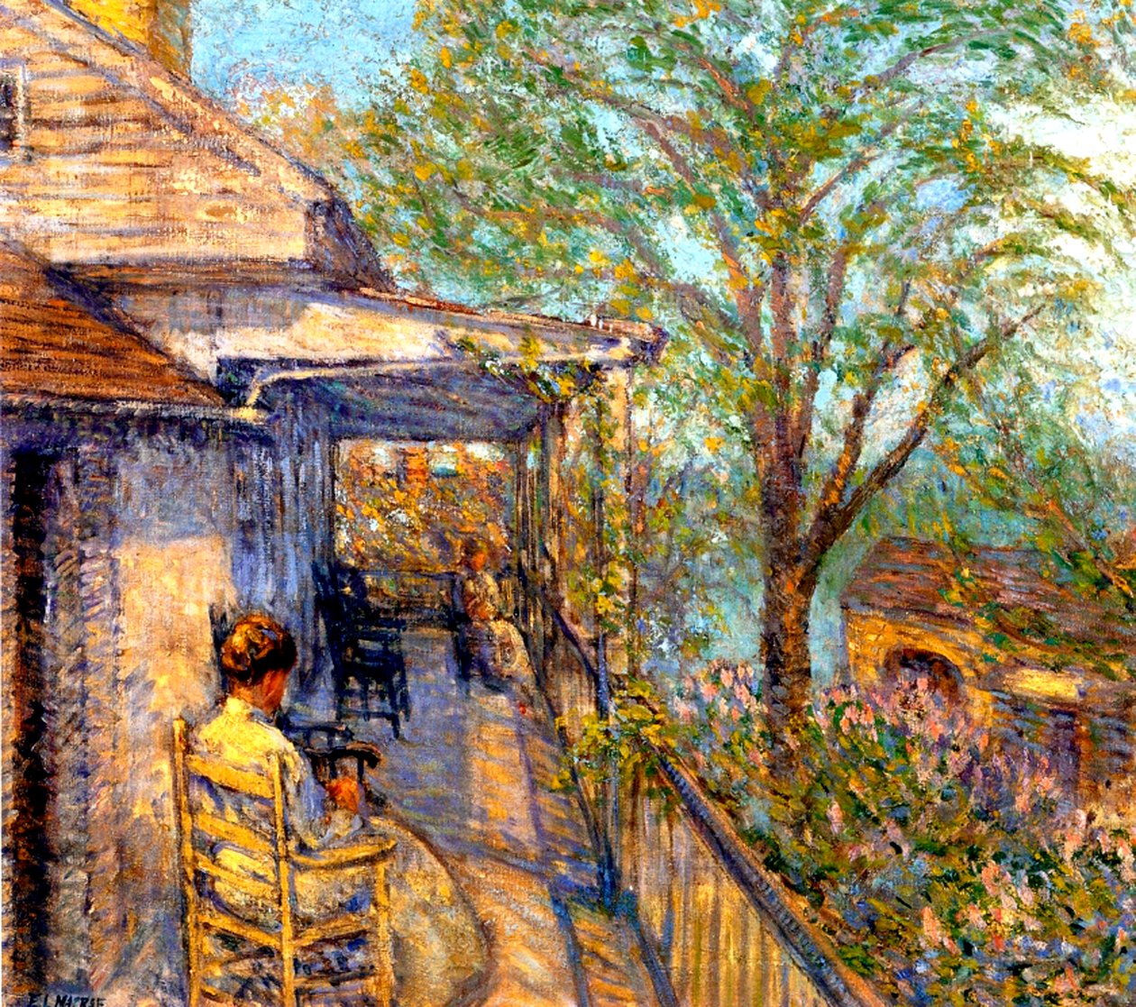 Le porche supérieur - Elmer Livingston MacRae