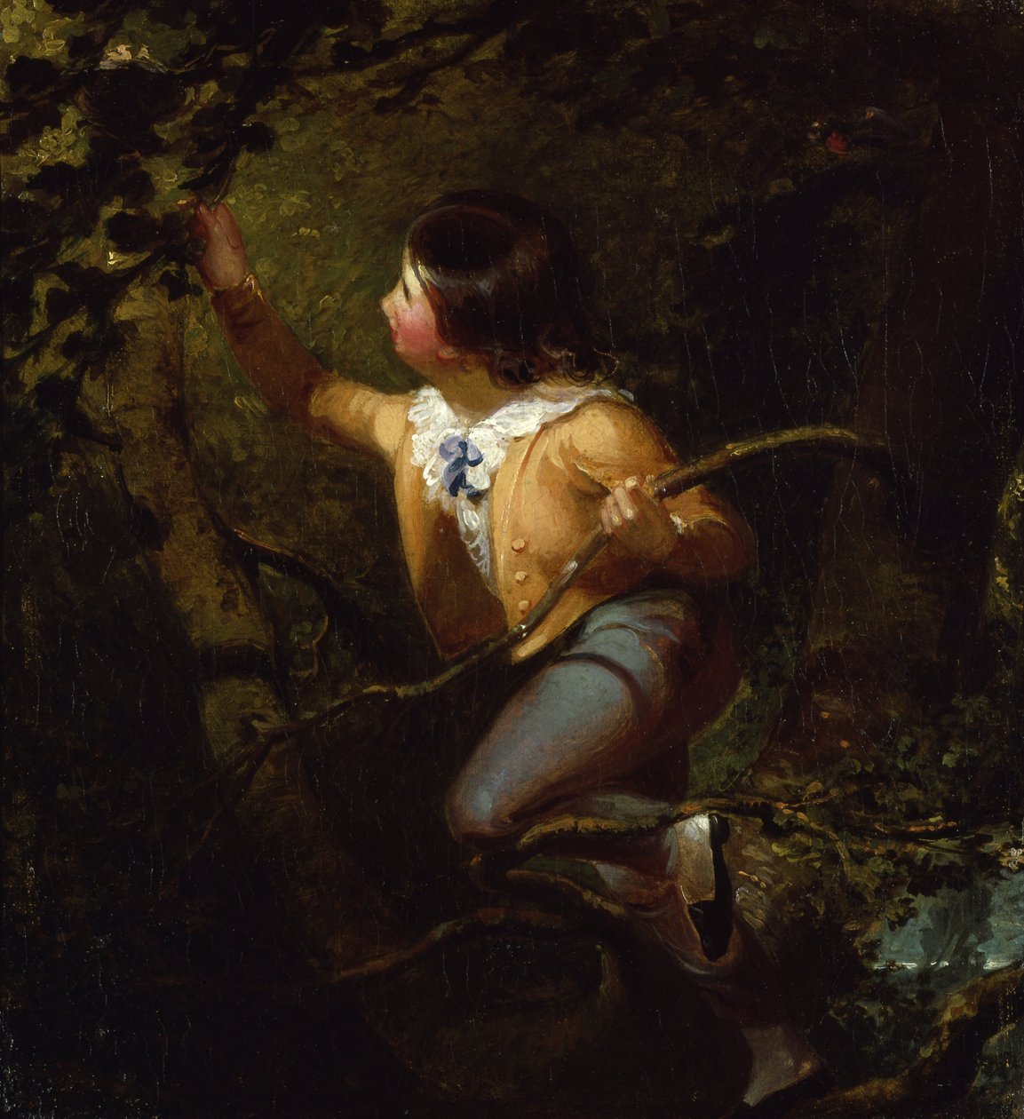 Nidification des oiseaux - Emanuel Gottlieb Leutze
