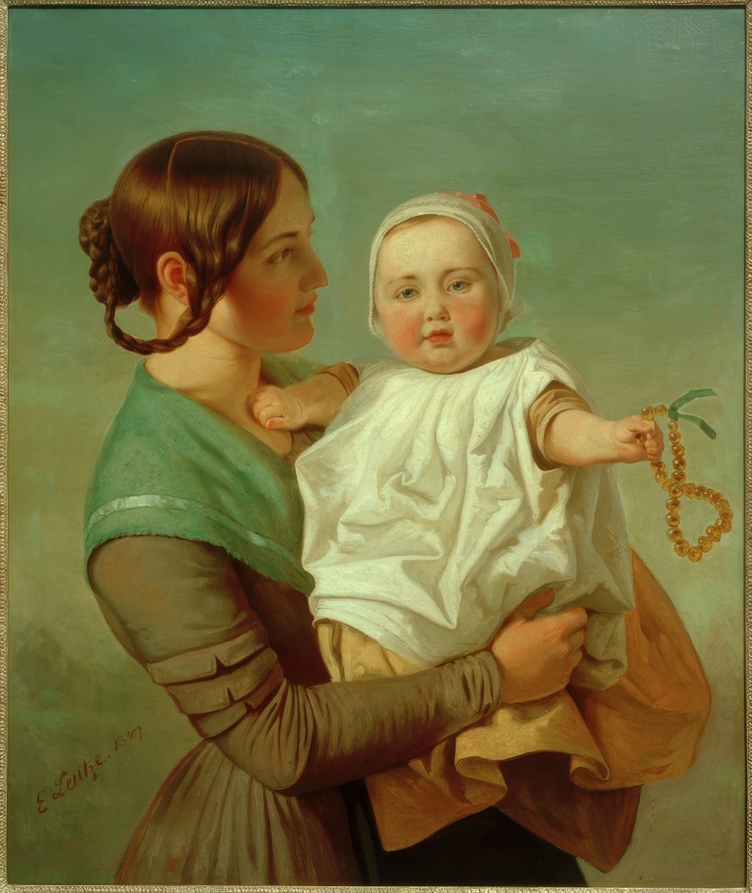 E. G. Leutze, Le collier d