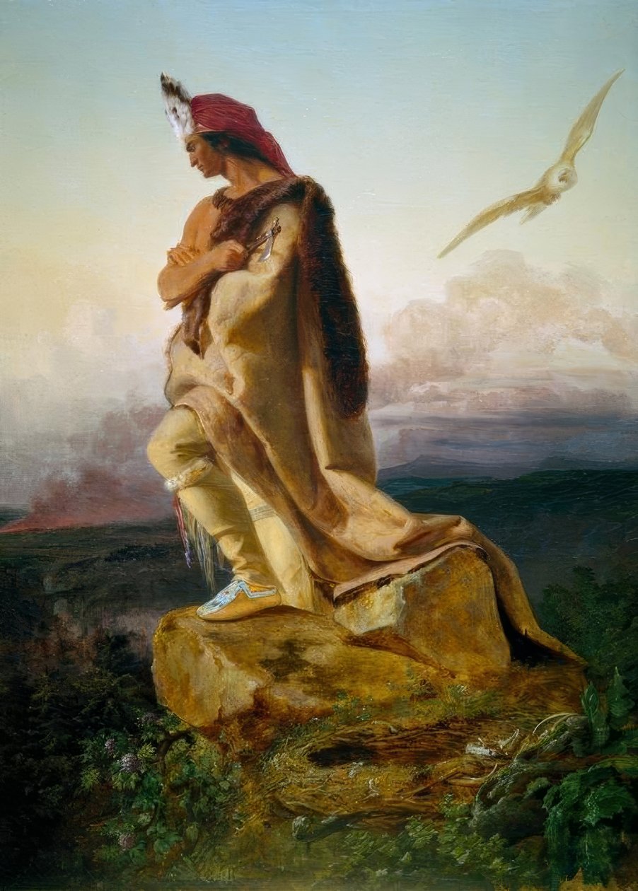 Cooper, Le dernier des Mohicans / E.G. Leutze - Emanuel Gottlieb Leutze