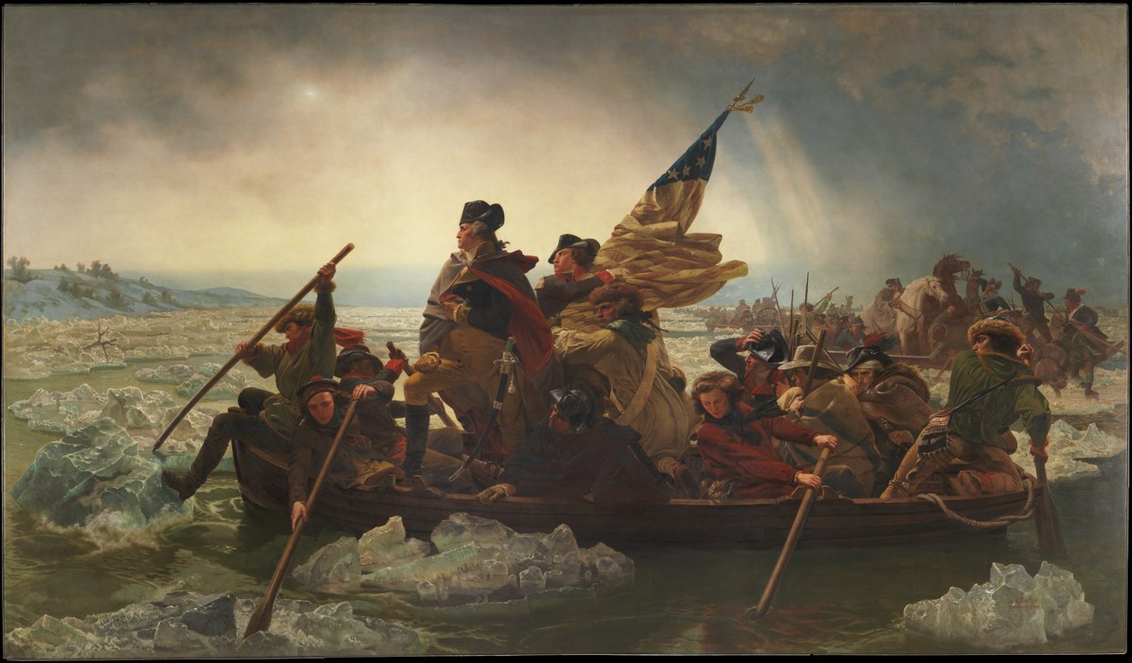 Washington traverse le Delaware - Emanuel Leutze