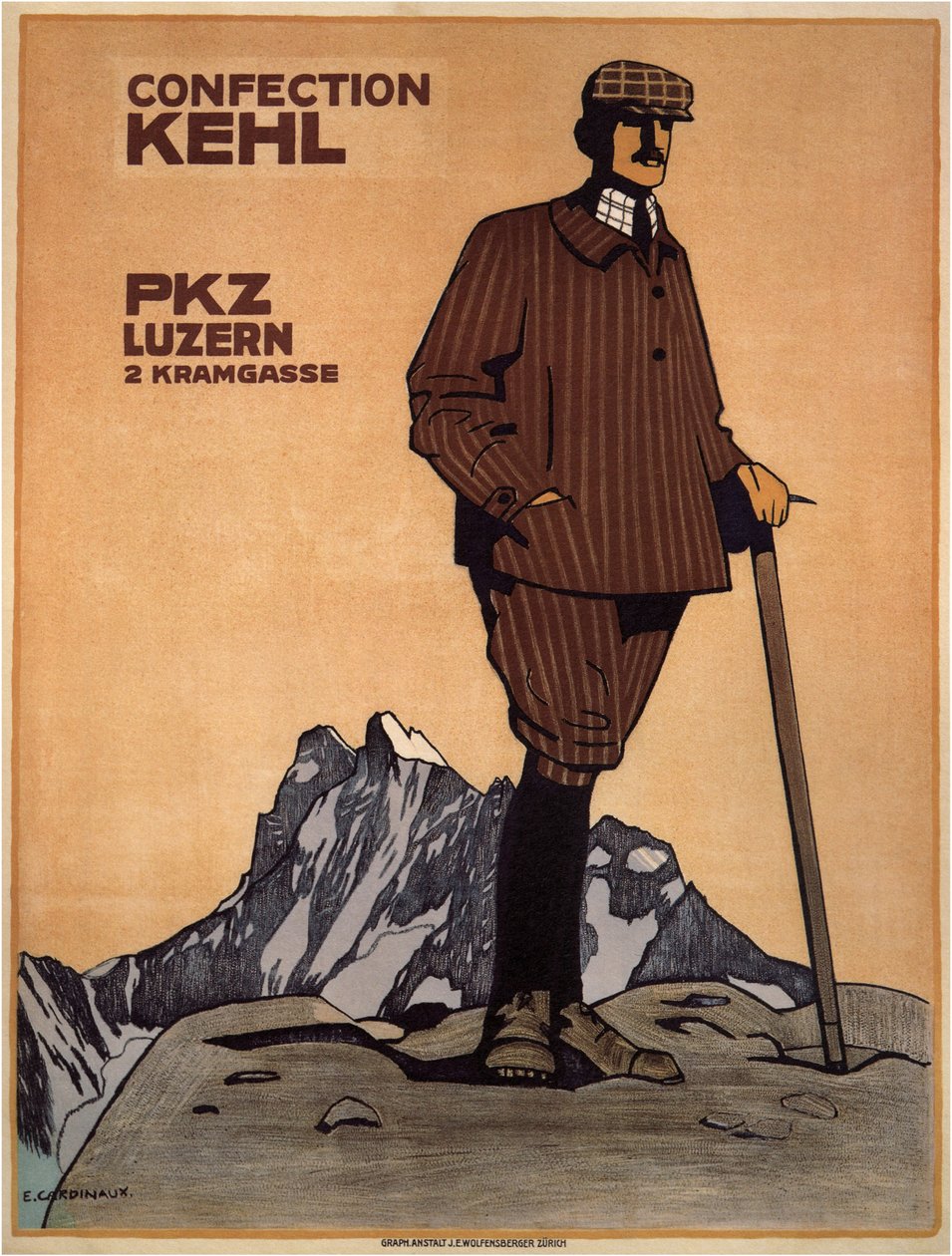 Confiserie Kehl, 1908 - Emil Cardinaux