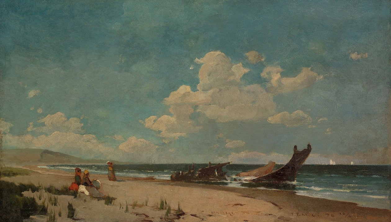 Plage de Nantasket - Emil Carlsen