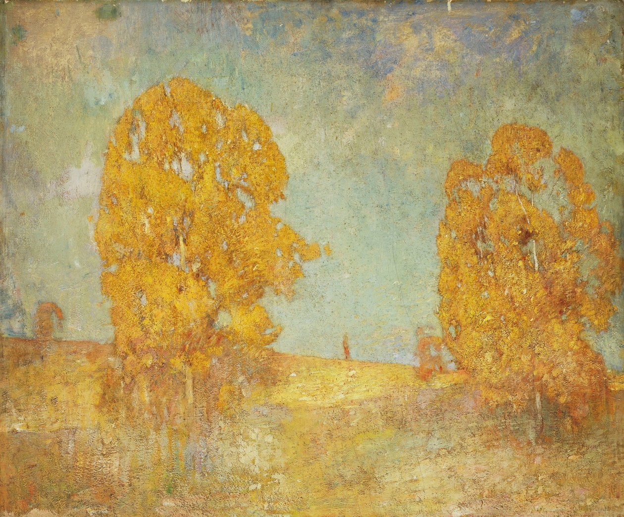 Paysage Ensoleillé - Emil Carlsen