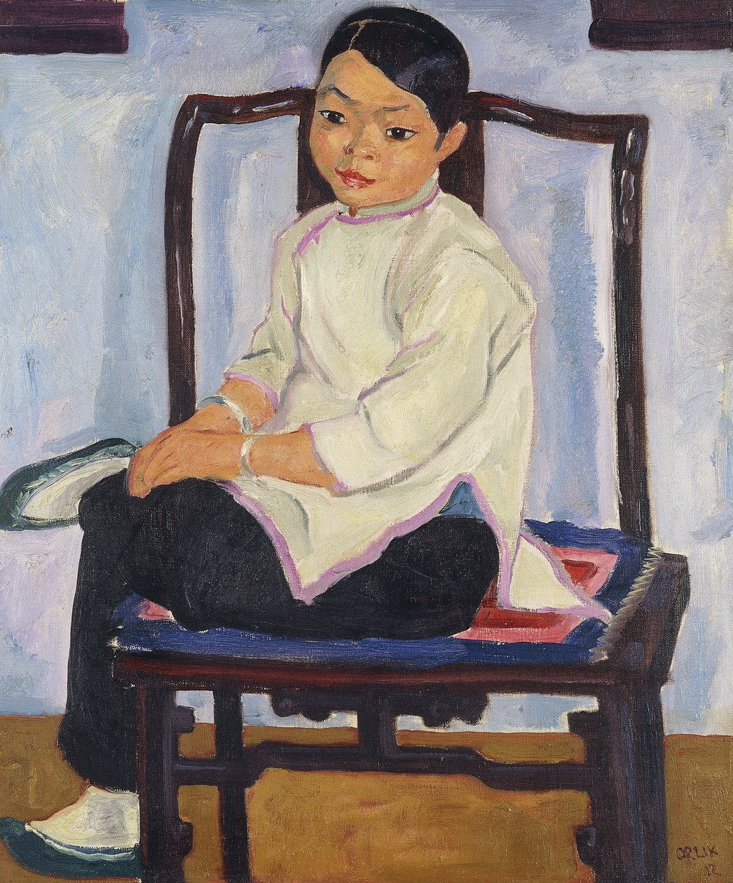 Jeune Fille Chinoise, 1912 - Emil Orlik