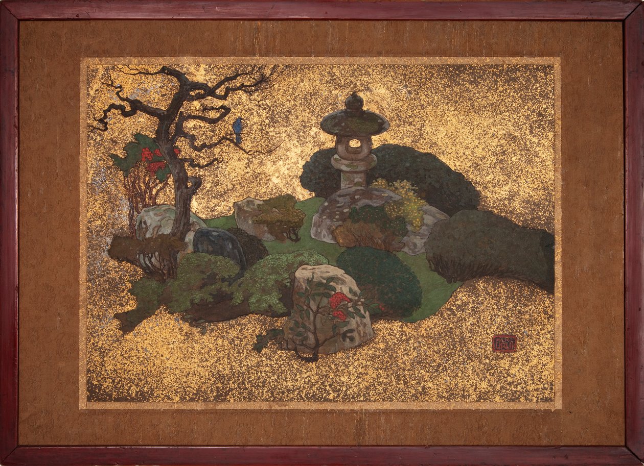 Jardin japonais - Emil Orlik