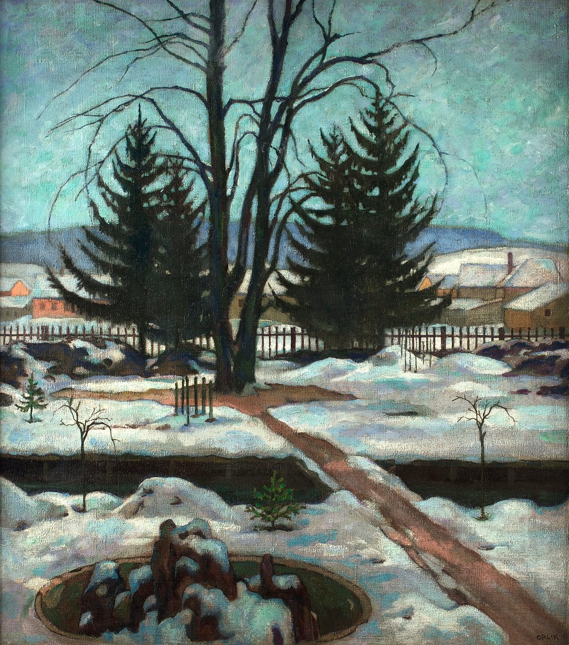 Hiver - Emil Orlik