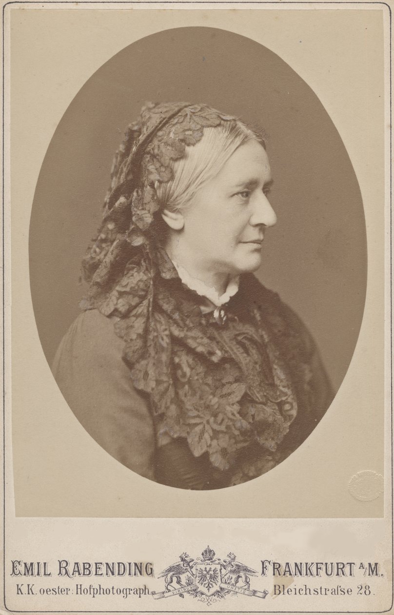 Portrait de Clara Wieck-Schumann - Emil Rabending