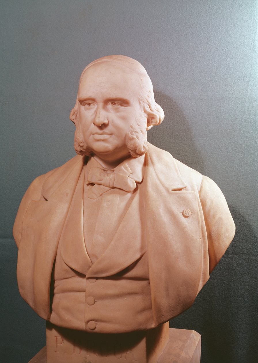 Buste de Paul Broca (1824-80), 1881 - Emile Arthur Soldi or Soldi Colbert