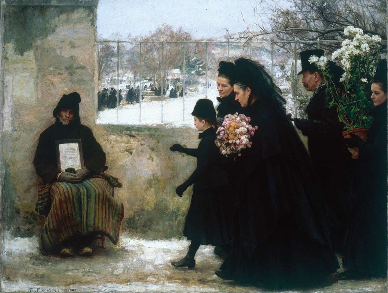 La Toussaint - Emile Friant