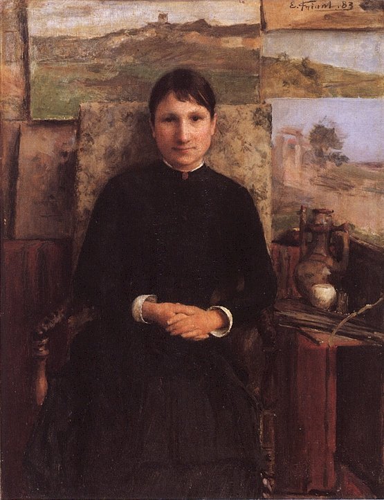 Portrait de Madame Petitjean - Emile Friant