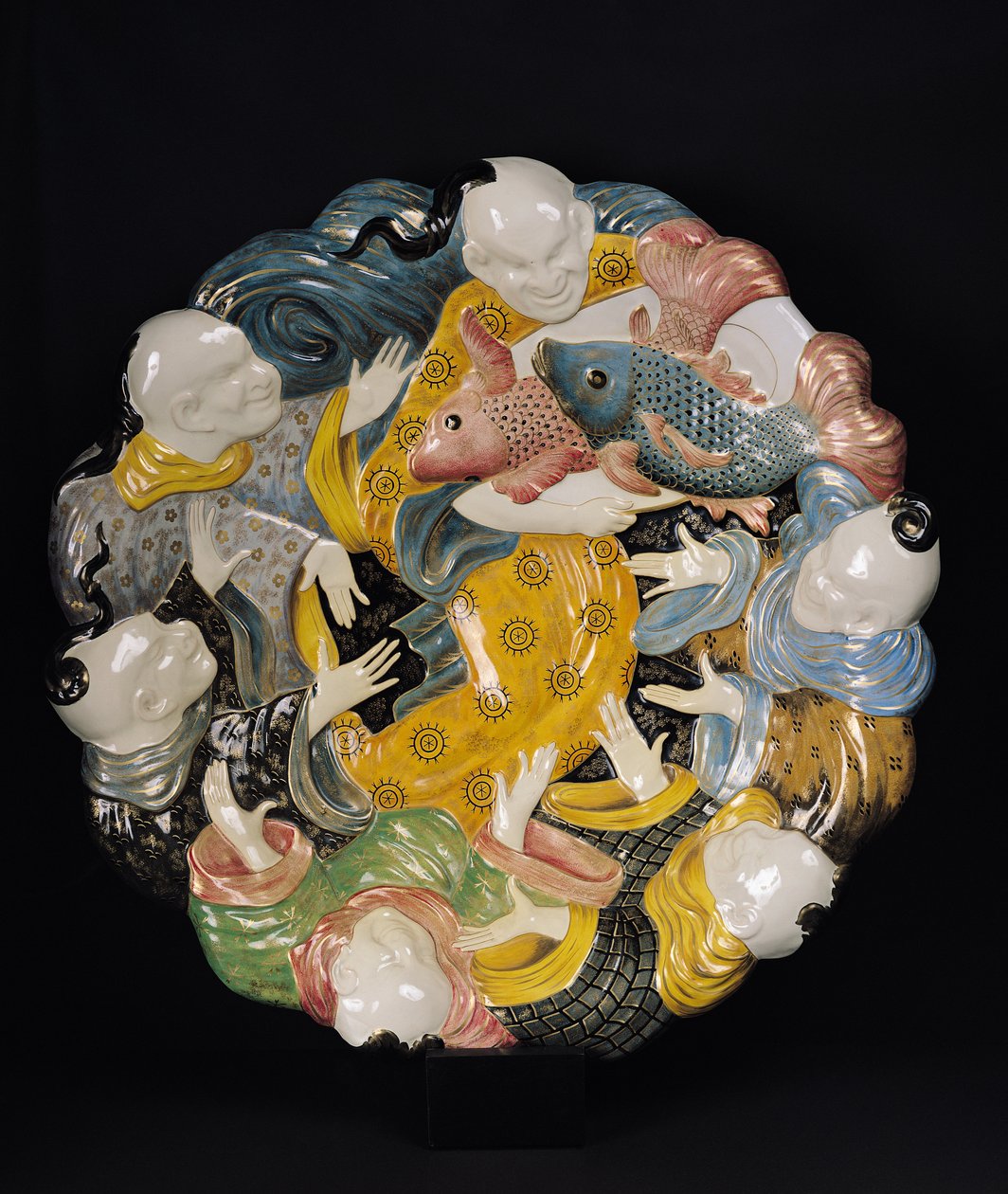 Plat ornemental, c.1880 - Emile Galle