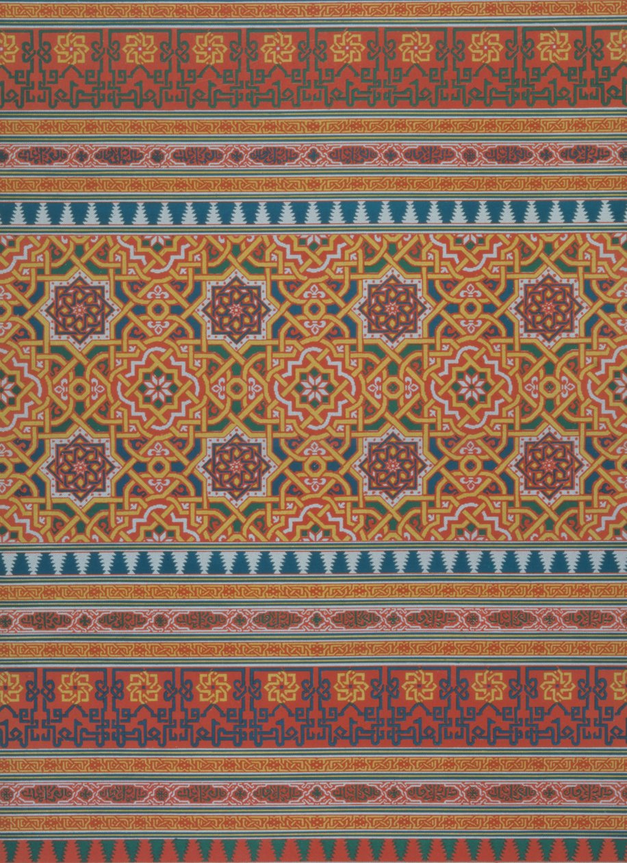 Fragment de textile du 14ème siècle, de 