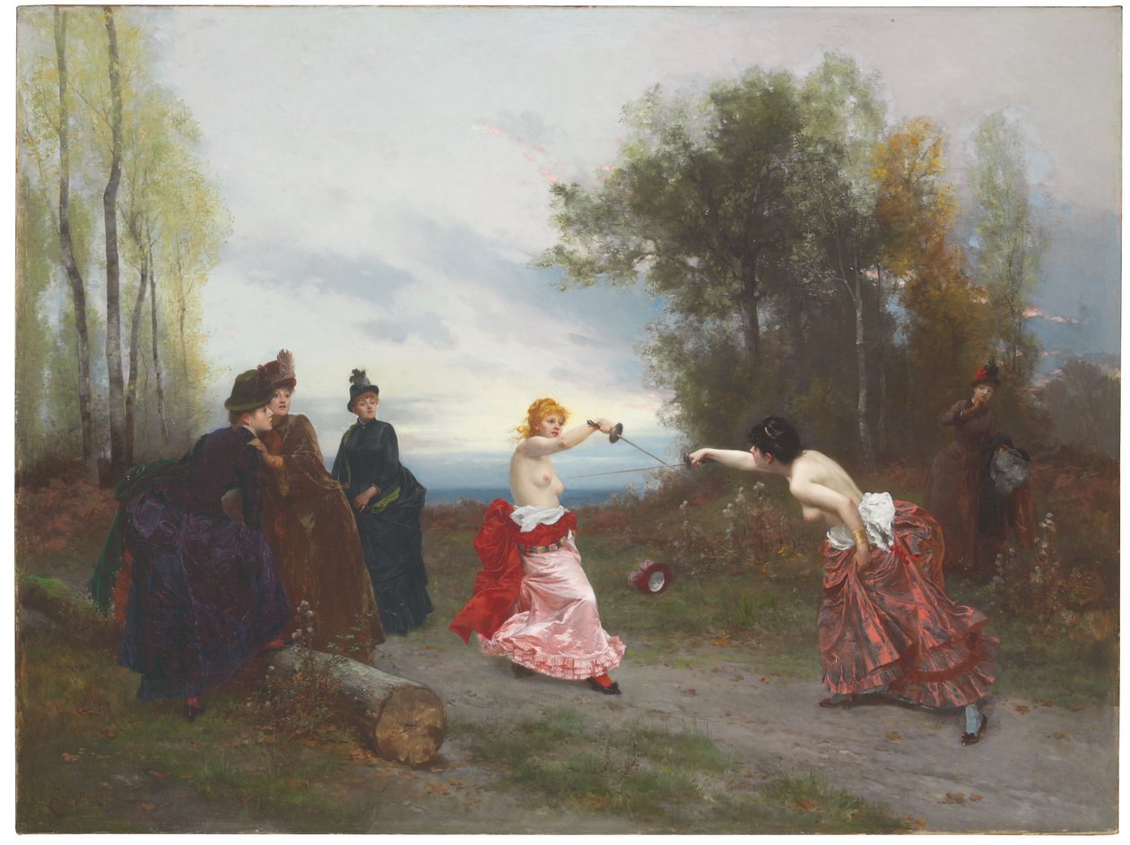 Le Duel, 1884 - Emile Antoine Bayard