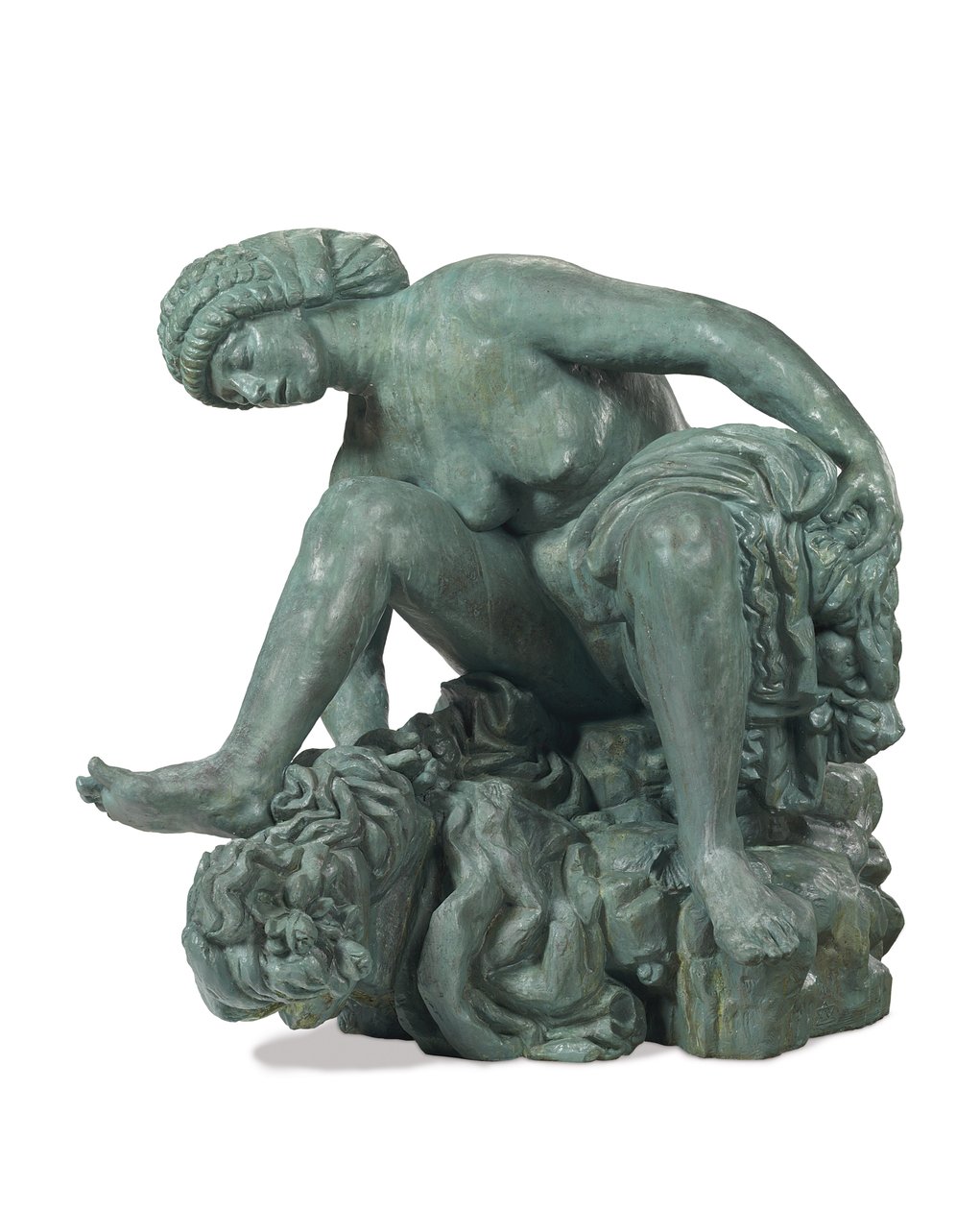 Grande baigneuse accroupie - Emile Antoine Bourdelle