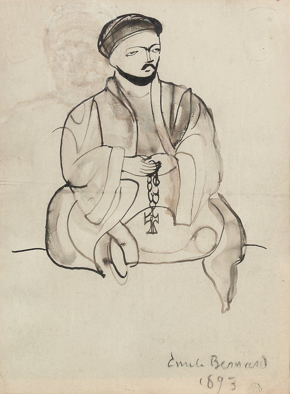Prêtre copte, 1893 - Emile Bernard