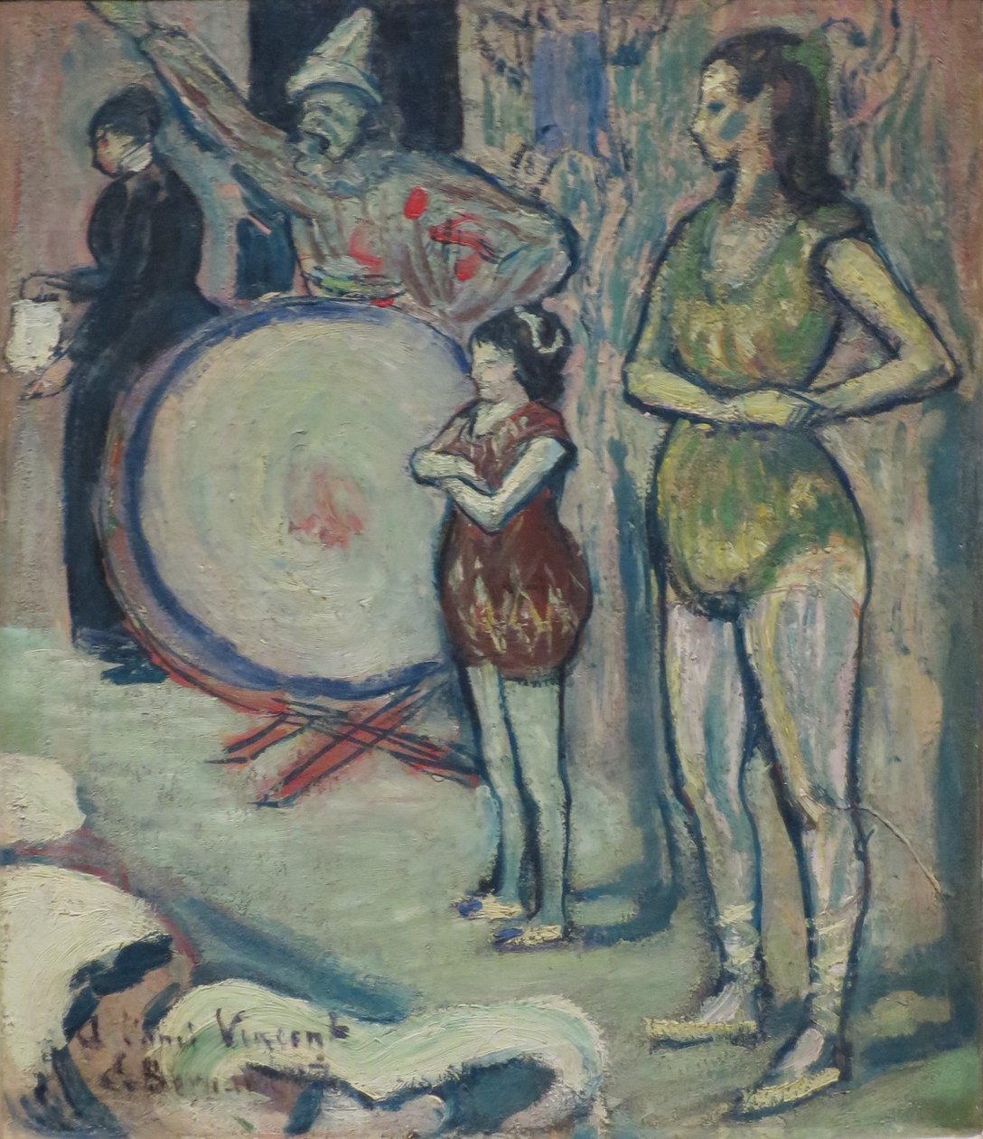 Saltimbanques" par Emile Bernard, 1887 - Emile Bernard