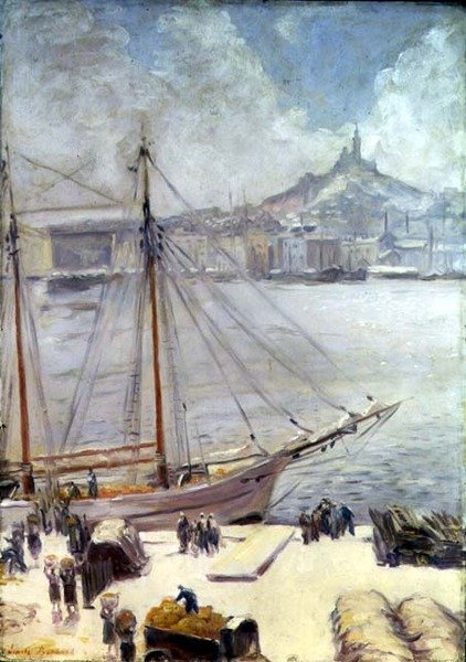 Le Quai, Marseille - Emile Bernard
