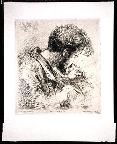 Portrait de Paul Rajon - Emile Boilvin