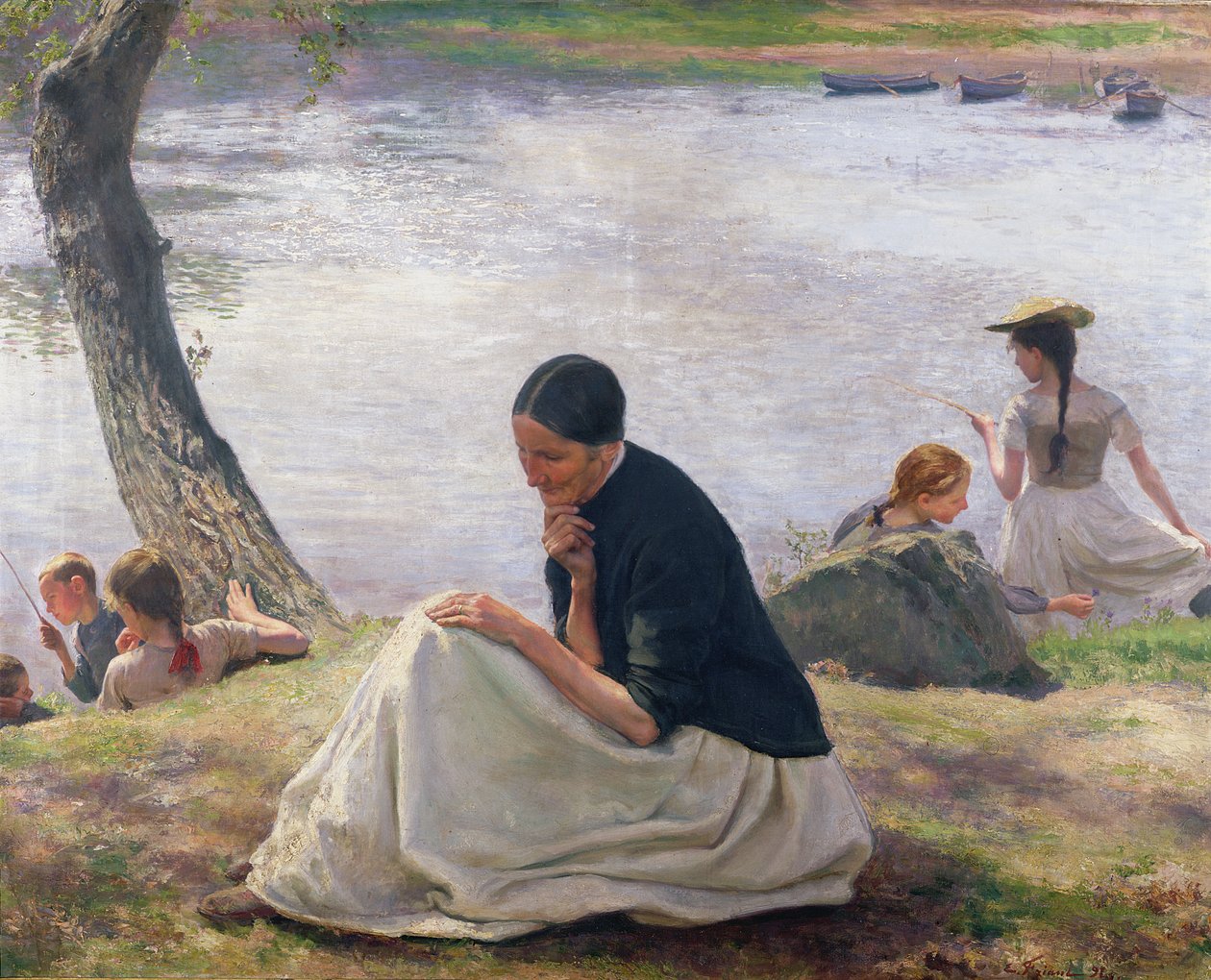 Souvenir, 1891 - Emile Friant