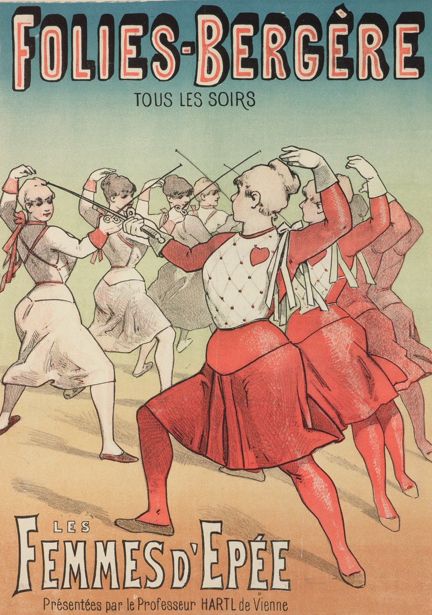 Les femmes épéistes - Emile Levy